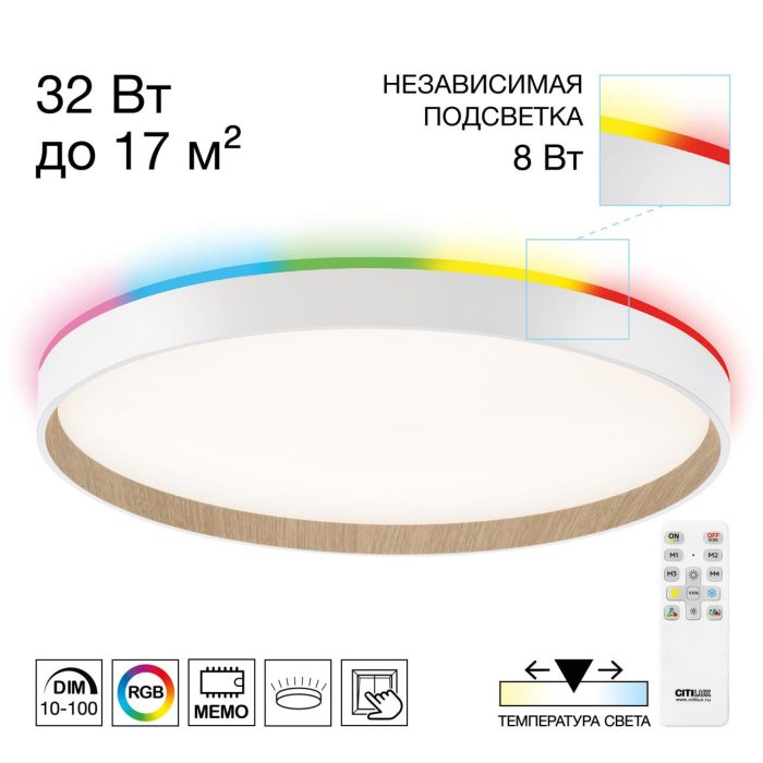 Пульт Citilux ETALON CL750400R Белый