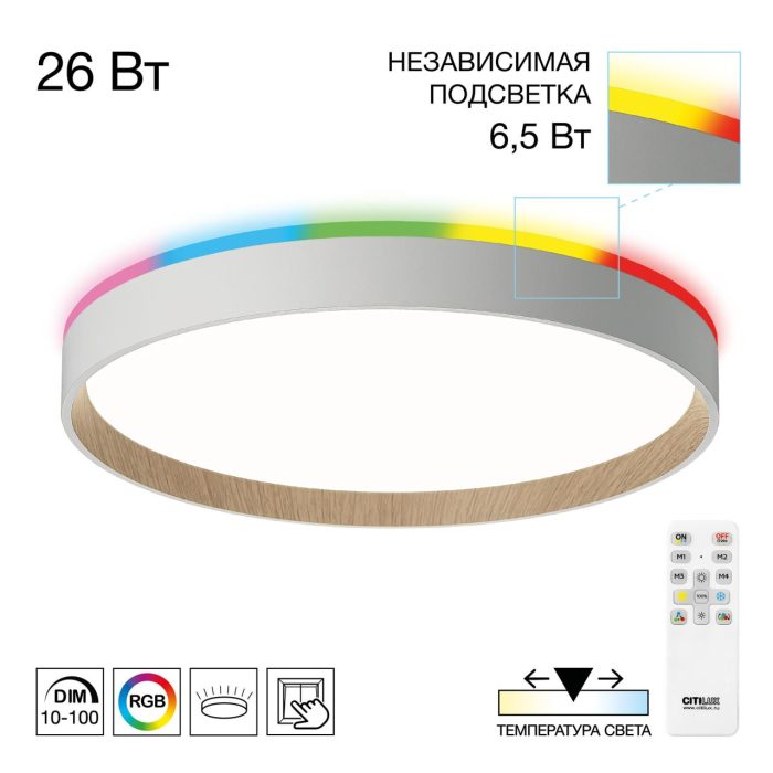 Пульт Citilux ETALON CL750320R Белый