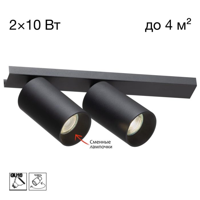 Спот Citilux AXEL CL512521 Черный
