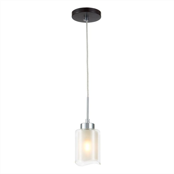 Подвесной светильник Citilux Фортуна CL156112 Венге, Хром