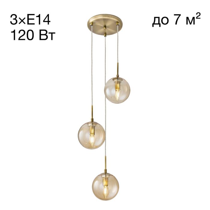 Подвесной светильник Citilux Томми CL102033 Бронза