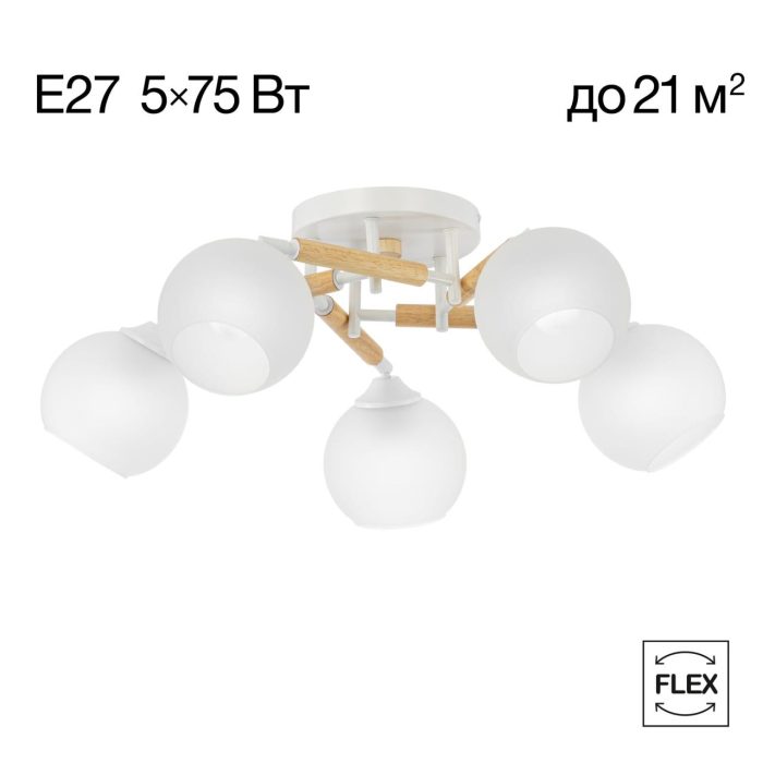 Потолочная люстра Citilux TIKA CL133150 Белый