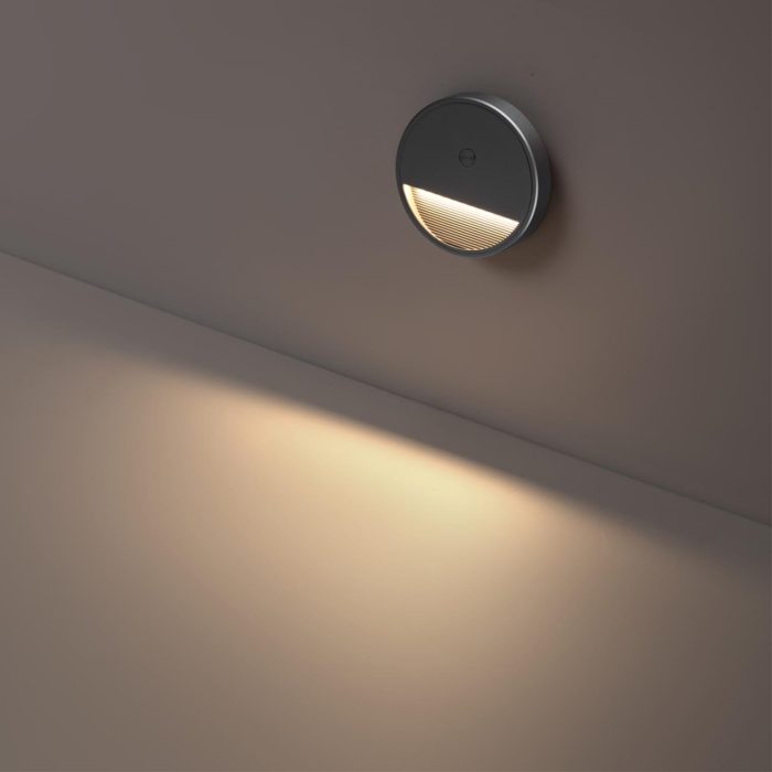 Бра NOVOTECH VESPERA, серый, LED, LED 0W, 3000K